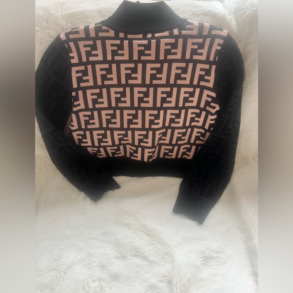 Fendi turtle neck top - Picture 1 of 3